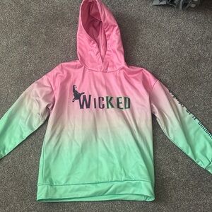 Women’s Wicked Gradient Hoodie - Pink and Green